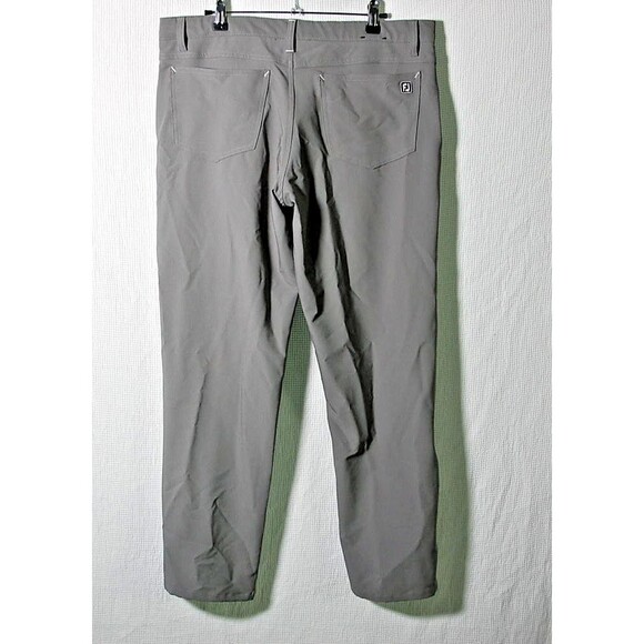 FootJoy Performance 5 Pocket Golf Pants Men's 34Wx30L Gray Style 24354 Stretch - Picture 5 of 10